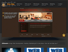 Tablet Screenshot of eliteweb.co.za